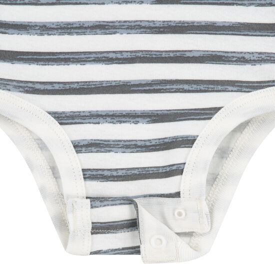 Pack de 3 Bodies Niño Blanco Sabana 9m